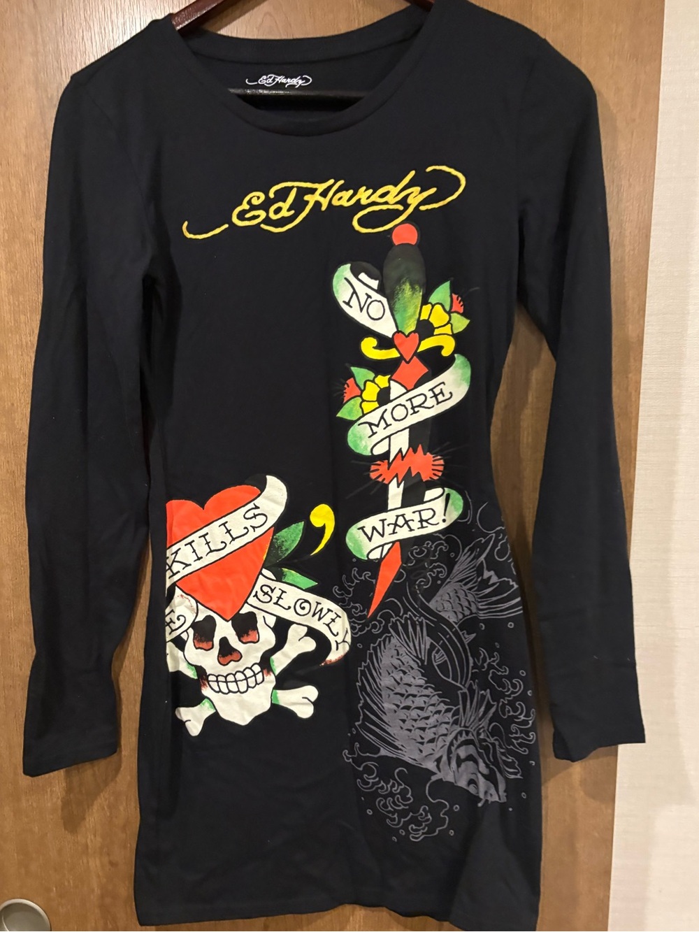 Ed hardy Tshirt dress